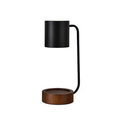 Wood Wax Melt Style Table Lamp