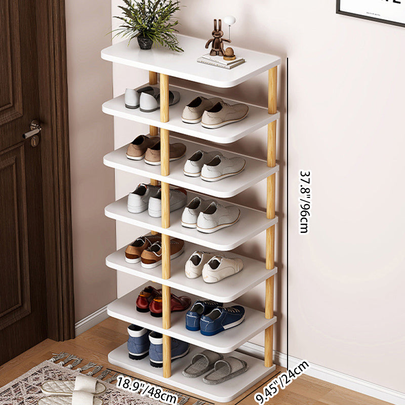 Tall Vertical Shoe Storage Rack – 6–7 Tier Space Saving Design