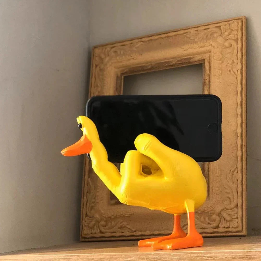 ArtZ® Duck With A Bad Attitude Sculpture Duck With A Bad Attitude Sculpture