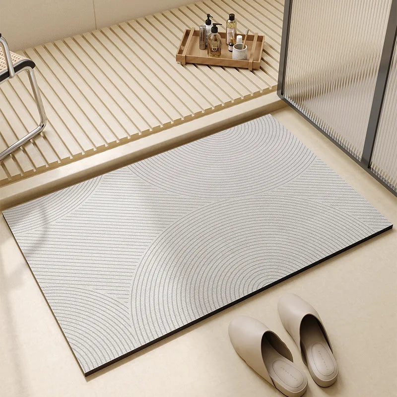 Ultra Absorbent Bath Mat | Fast-Drying Non-Slip Bathroom Rug