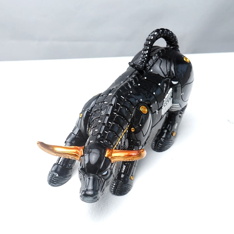 ArtZ® Crypto Bull Statue Sculptures