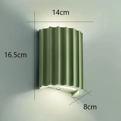 Modern Resin Nordic Wall Lamp | Elegant Indoor Sconce Light