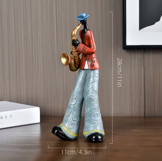 Jazz Musician Band Figurines
