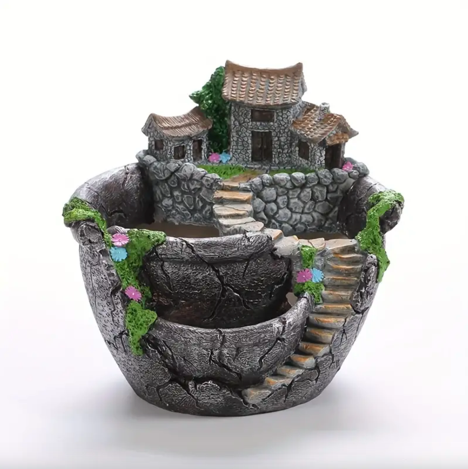 Antique Architectural Stone Flower Pot