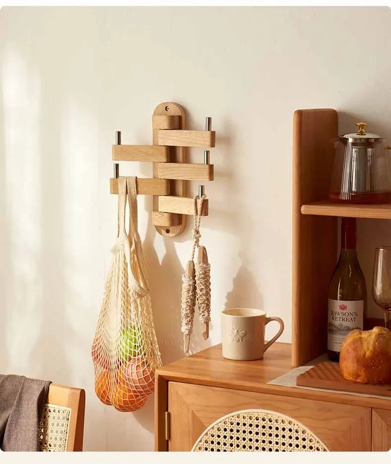 Rotating Arm Wall Mounted Coat Rack