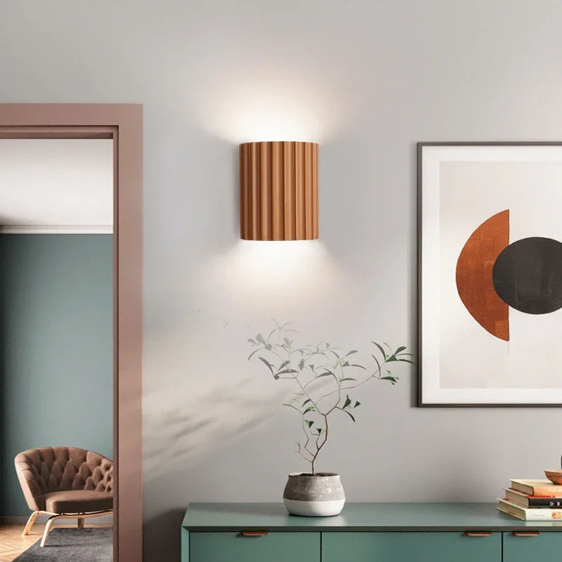 Modern Resin Nordic Wall Lamp | Elegant Indoor Sconce Light