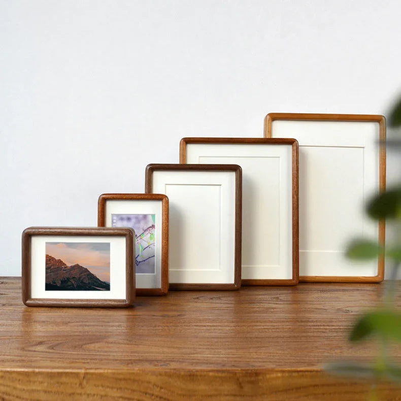 Solid Wood Mortise & Tenon Construction Photo Frame