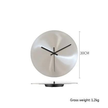 Stainless Steel Minimal Wall Clock