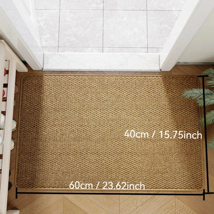 Outdoor Doormat | Faux Jute Durable Entryway Rug