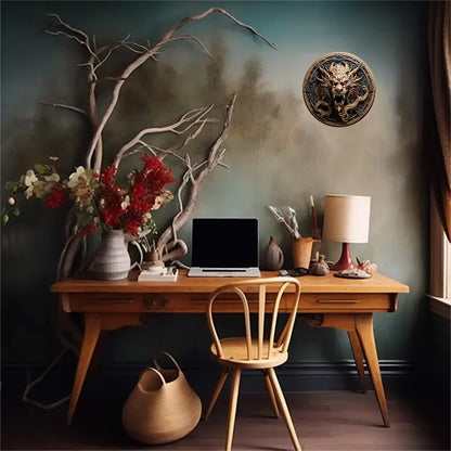 Dravok Stormmane 2D Aluminum Wall Plaque