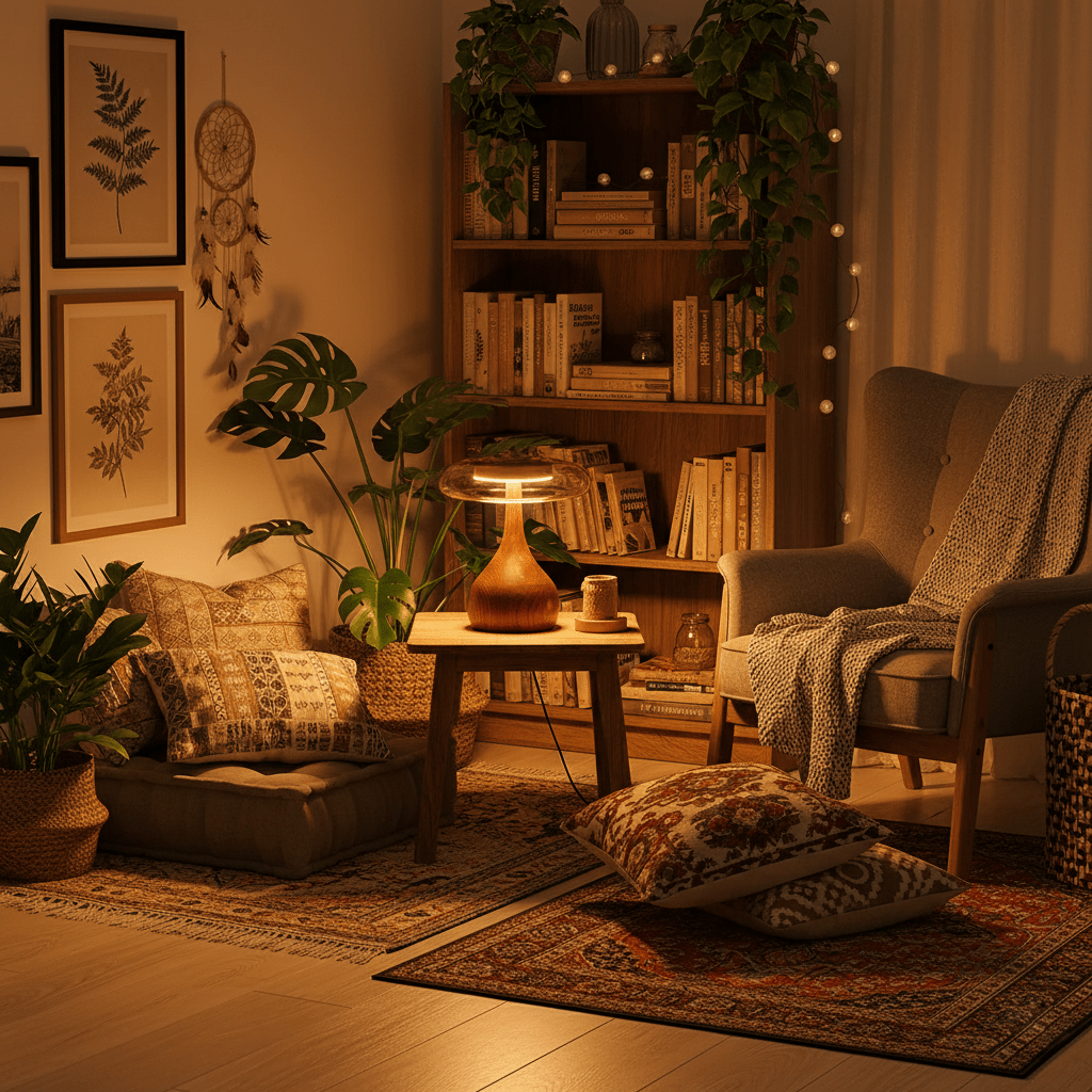 Marble Sphere Accent Table Lamp