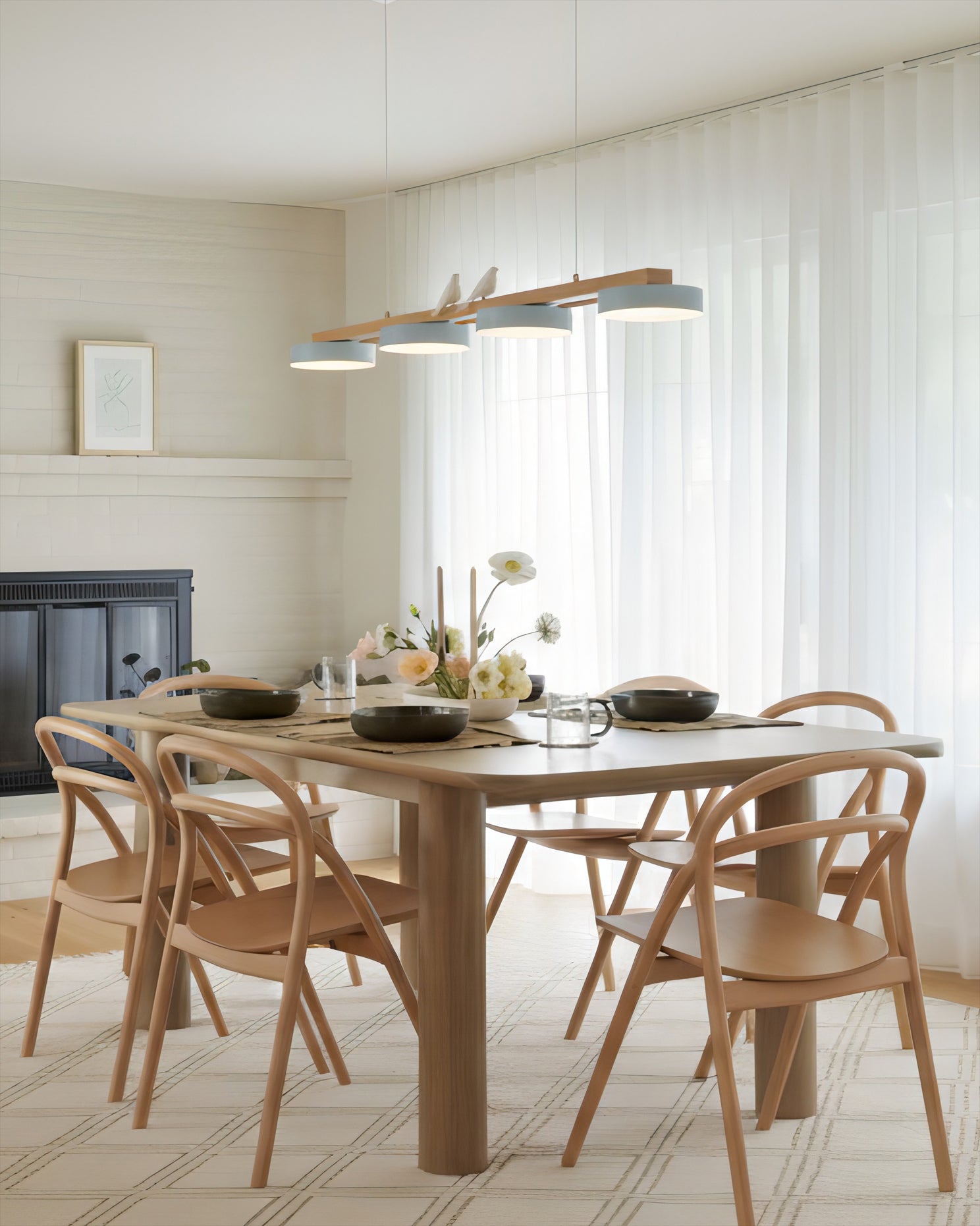 Bird Branch Dining Room Chandelier