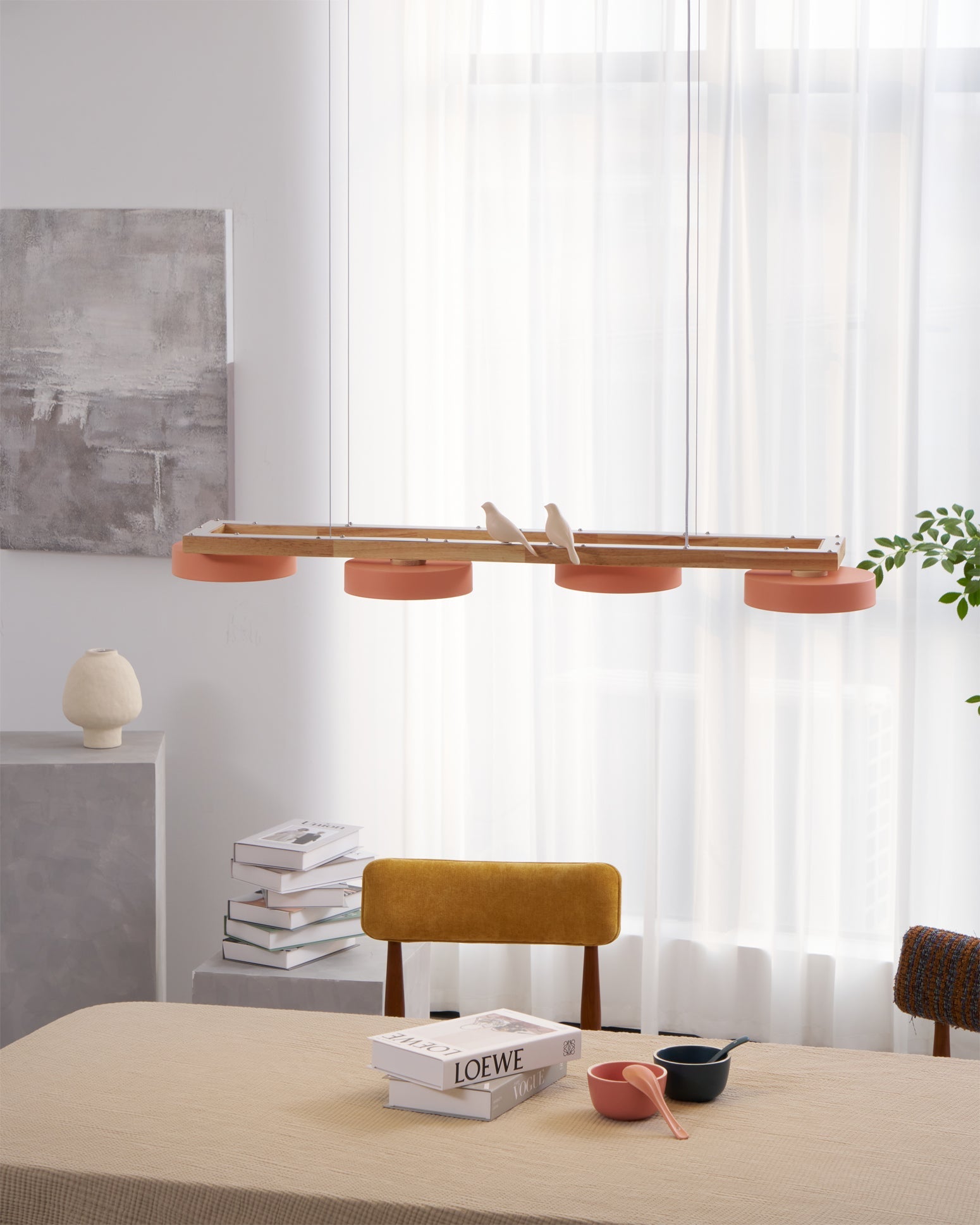 Bird Branch Dining Room Chandelier