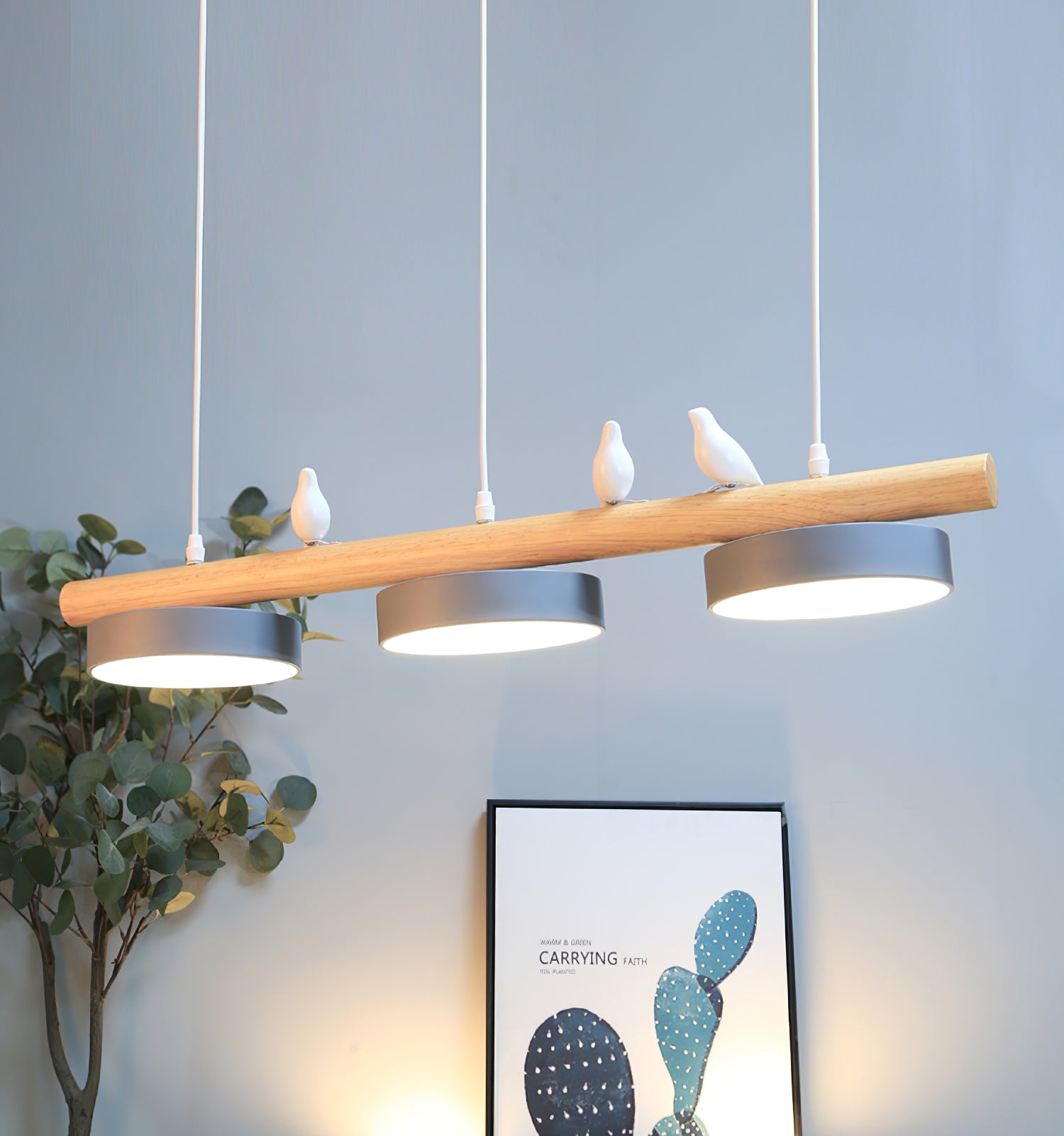 Bird Branch Linear Chandelier
