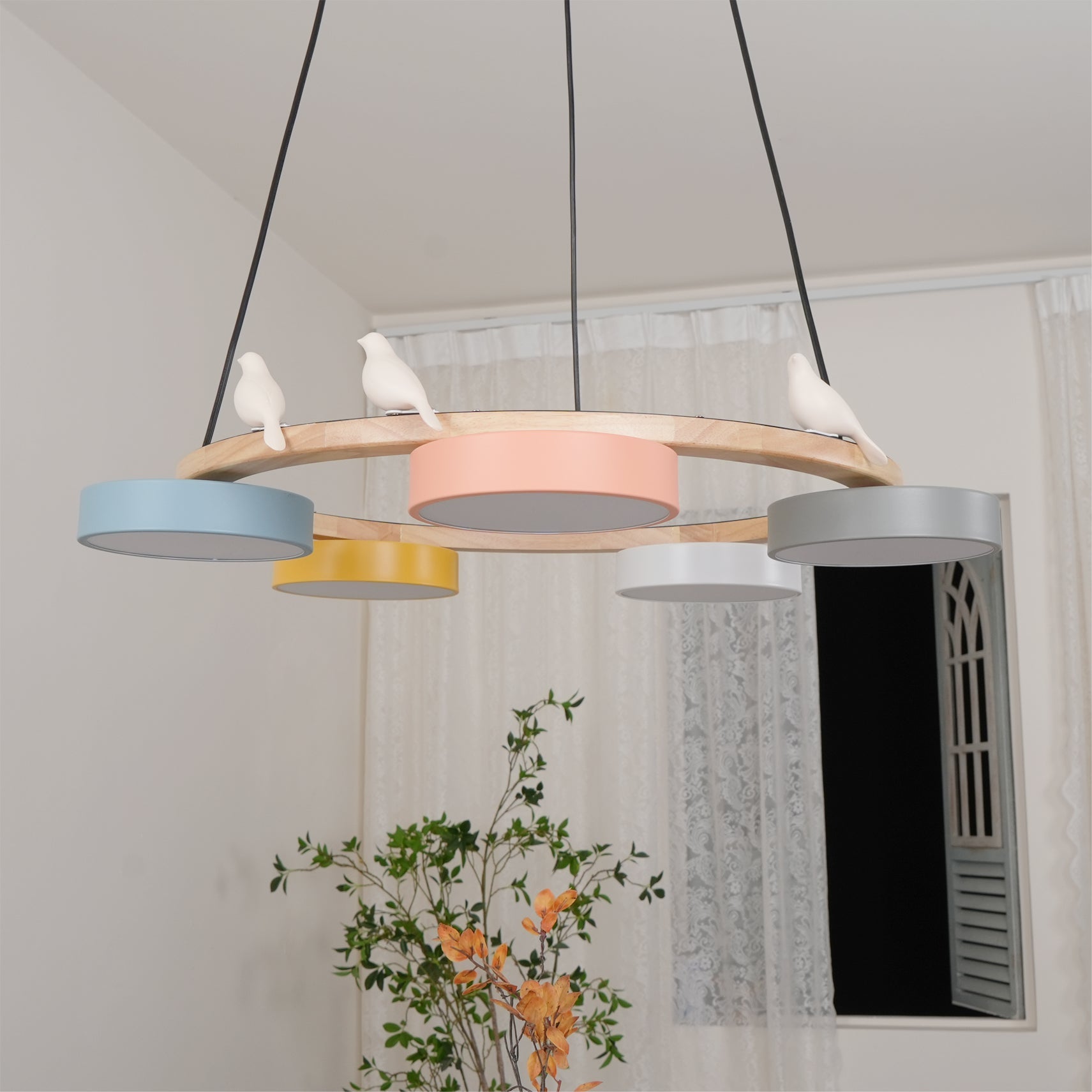 Bird Ring Dining Room Chandelier