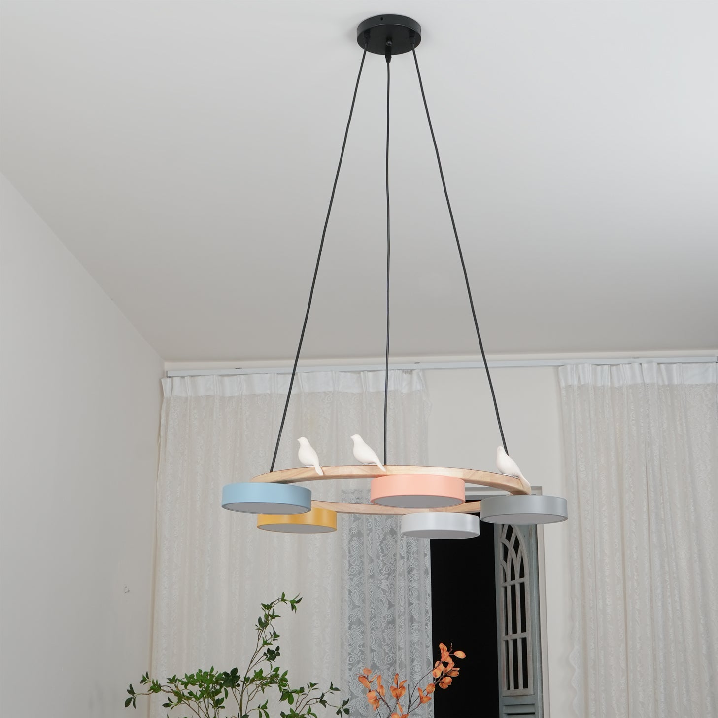 Bird Ring Dining Room Chandelier