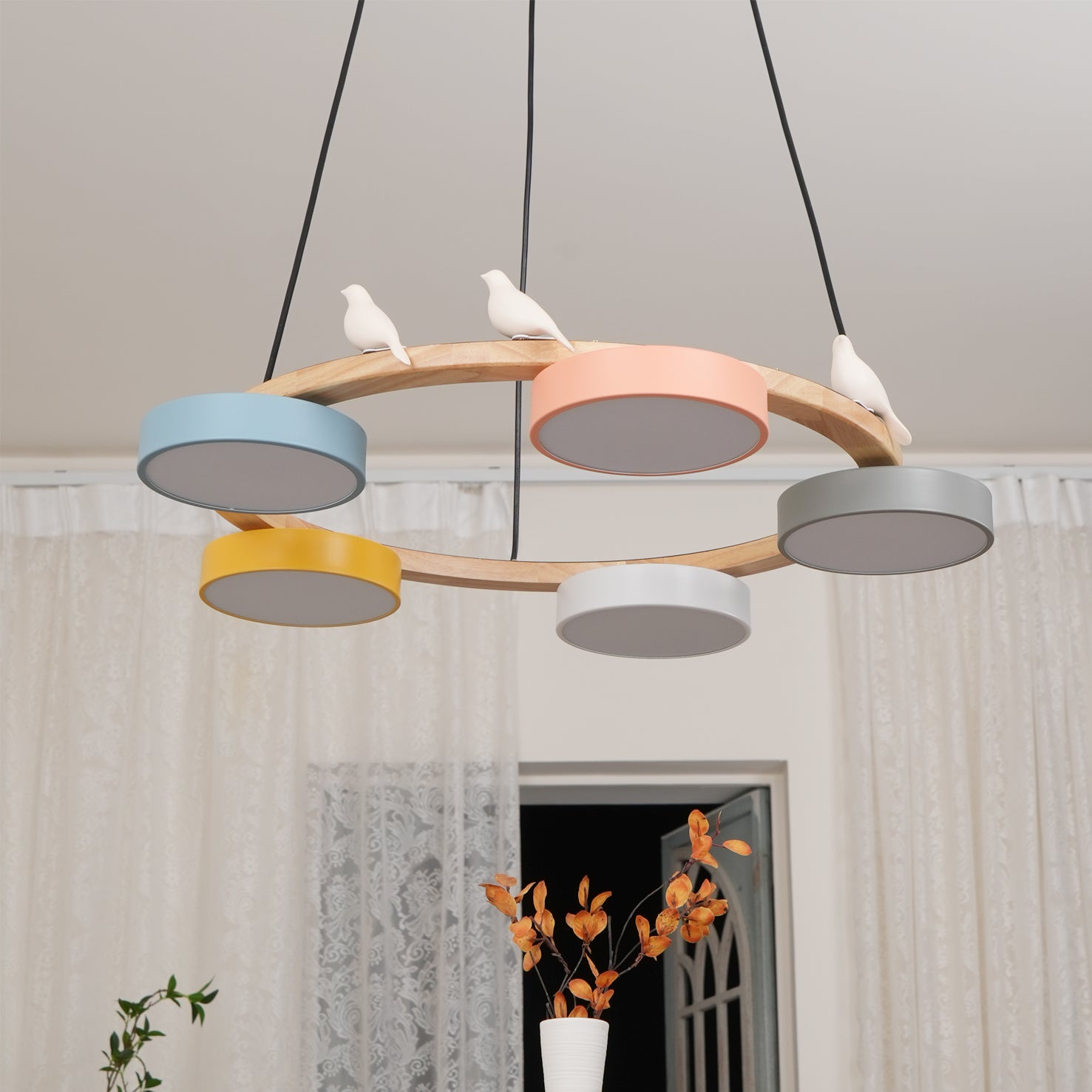Bird Ring Dining Room Chandelier