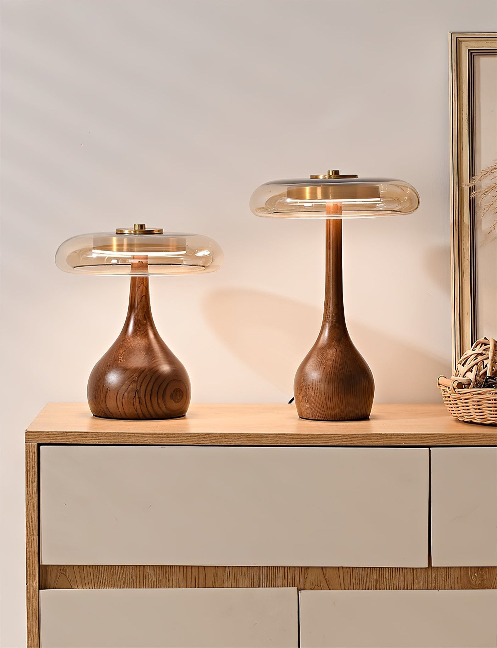 Marble Sphere Accent Table Lamp