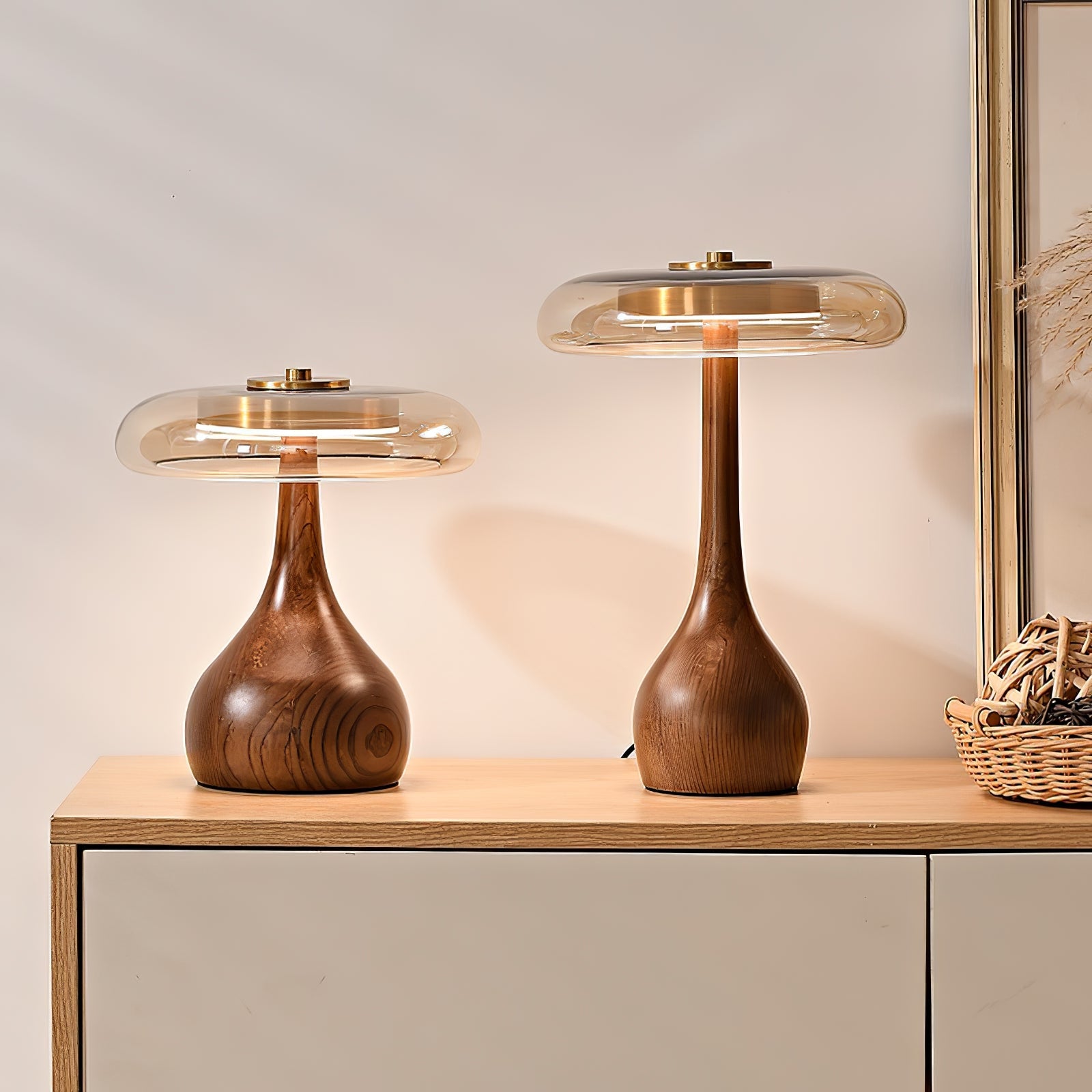 Marble Sphere Accent Table Lamp