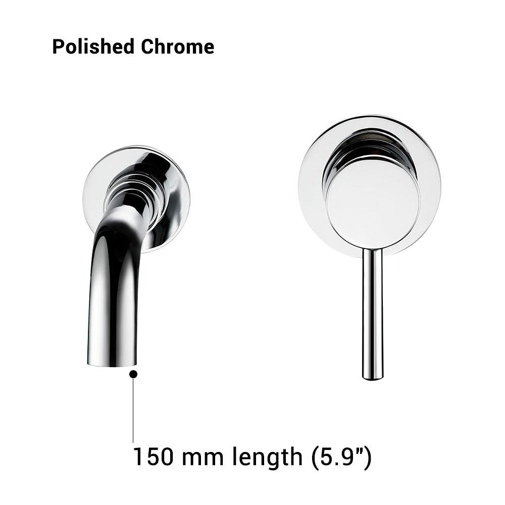 Katri - Wash Basin Bathroom Sink Faucets BO-HA Polished Chrome 150 mm