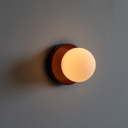 Glass Dome LED Wall Light