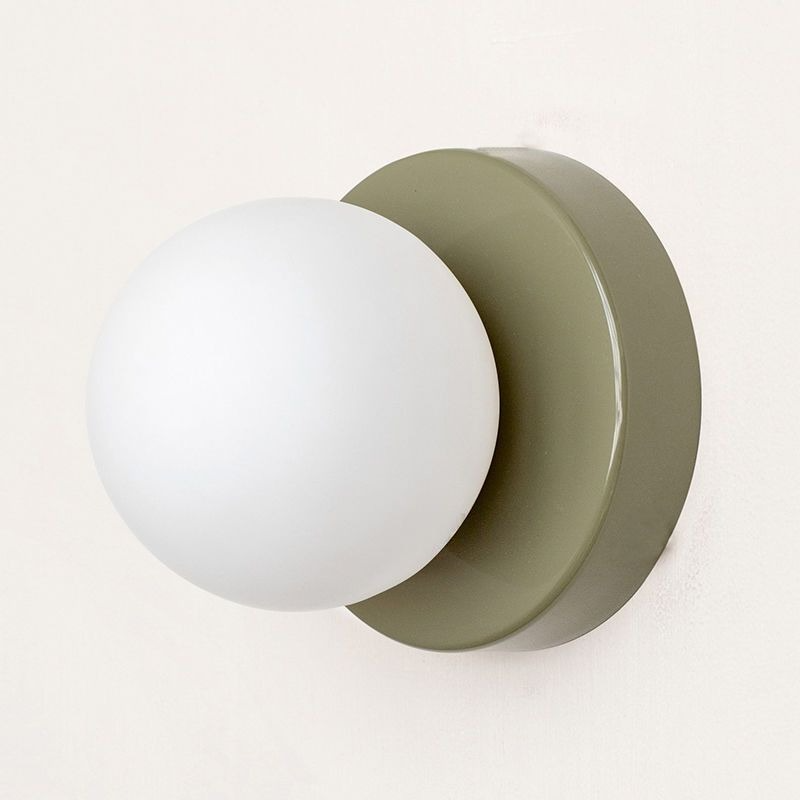 Glass Dome LED Wall Light