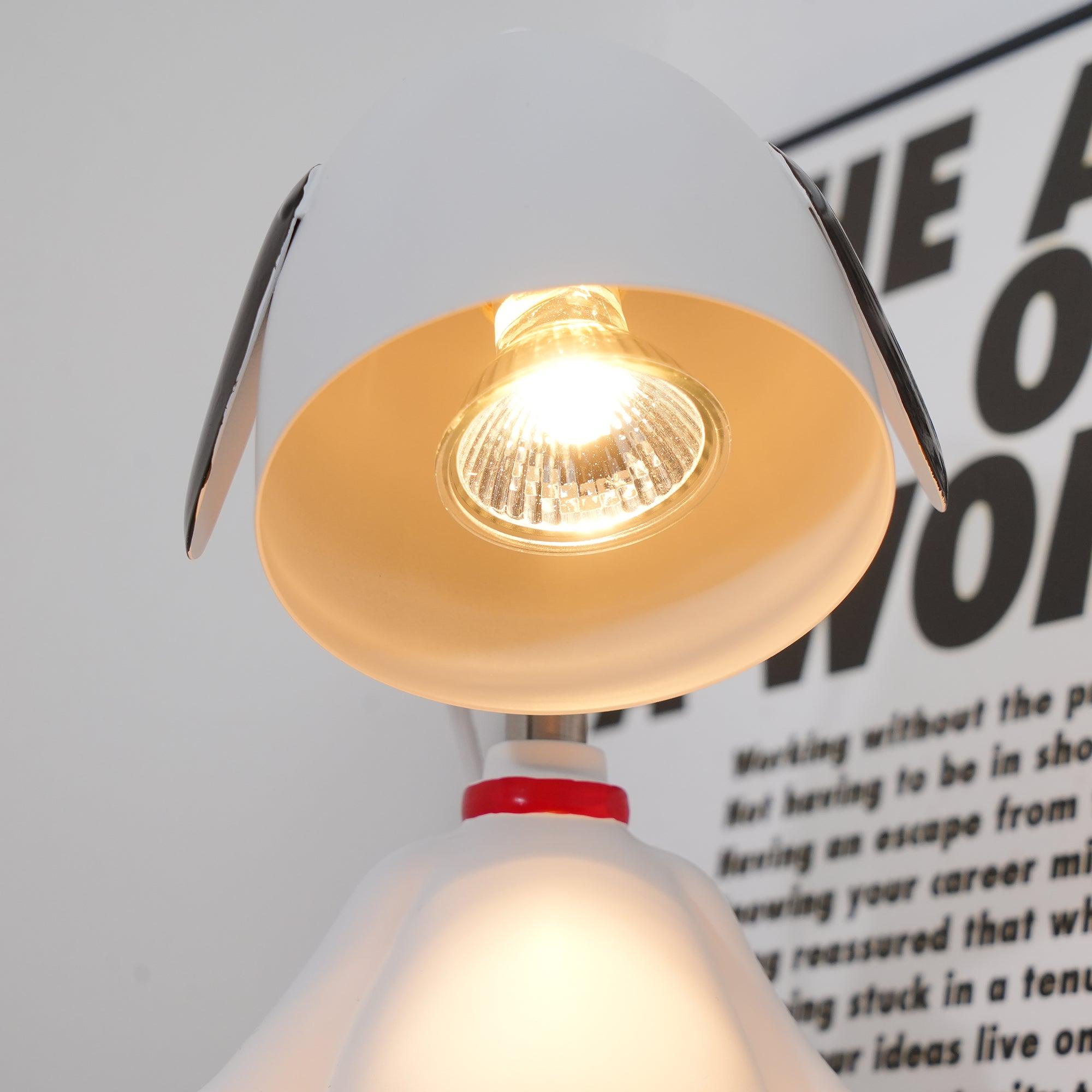 Dog Figurine Candle Warmer Lamp