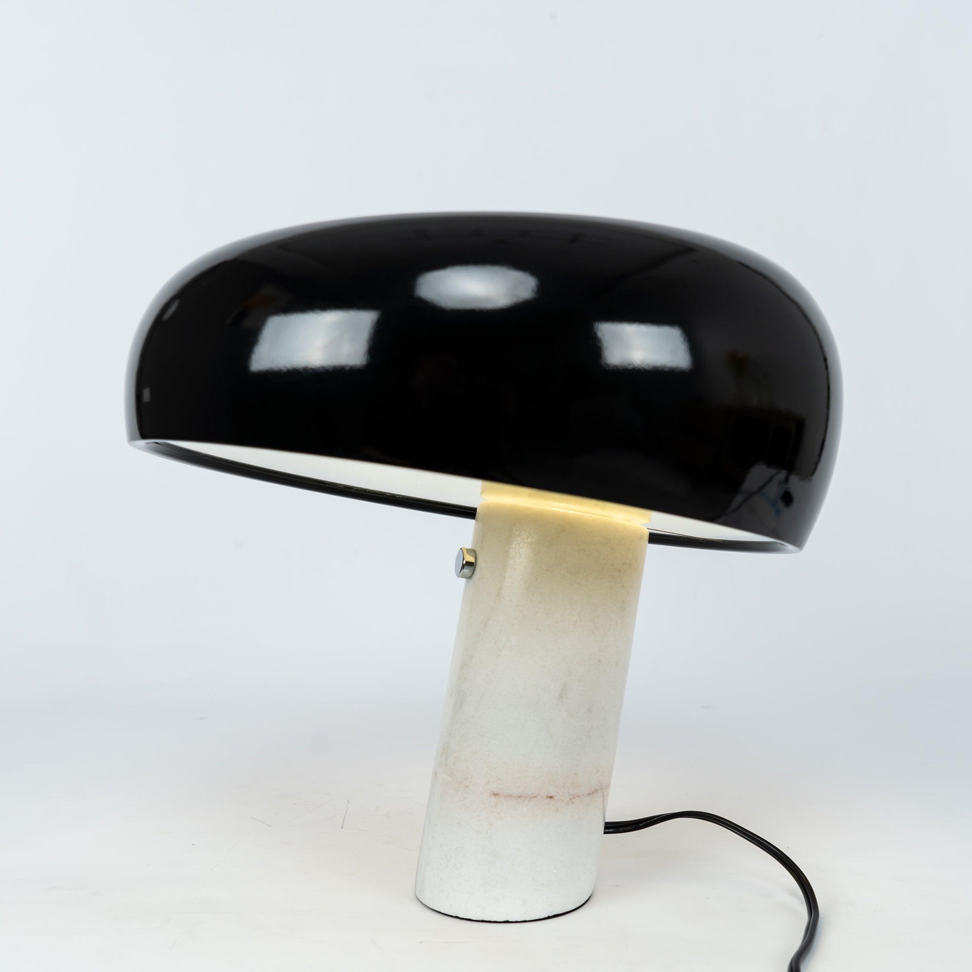 Curved Stem Designer Table Lamp