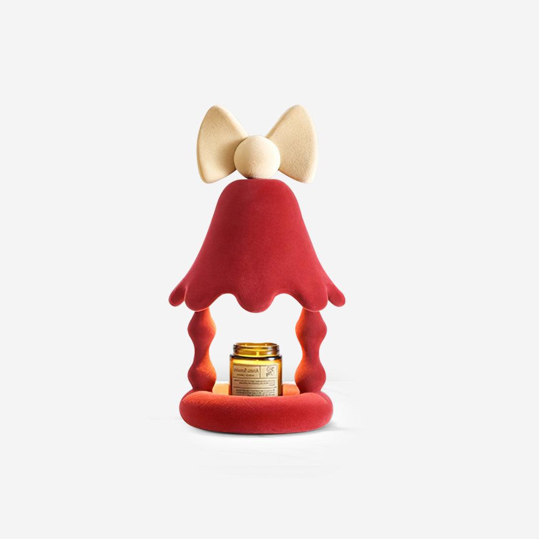 Festive Figurine Candle Warmer Lamp