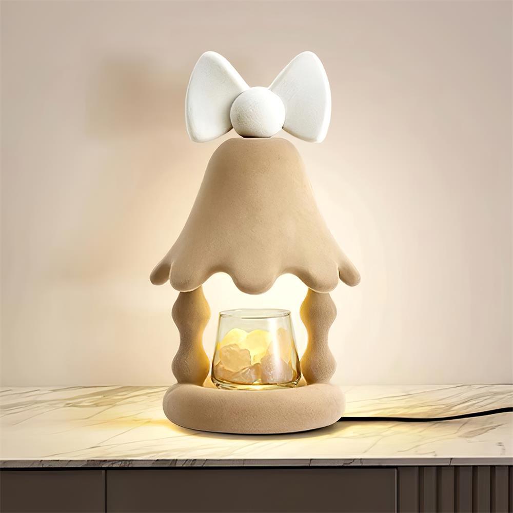 Festive Figurine Candle Warmer Lamp