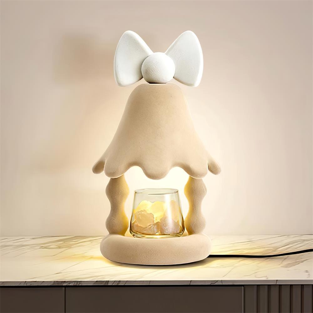 Festive Figurine Candle Warmer Lamp