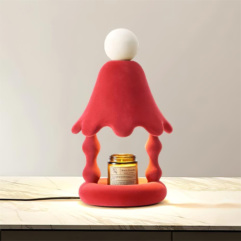 Festive Figurine Candle Warmer Lamp