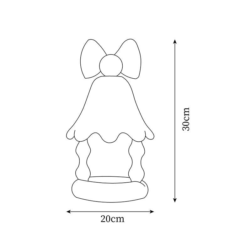 Festive Figurine Candle Warmer Lamp