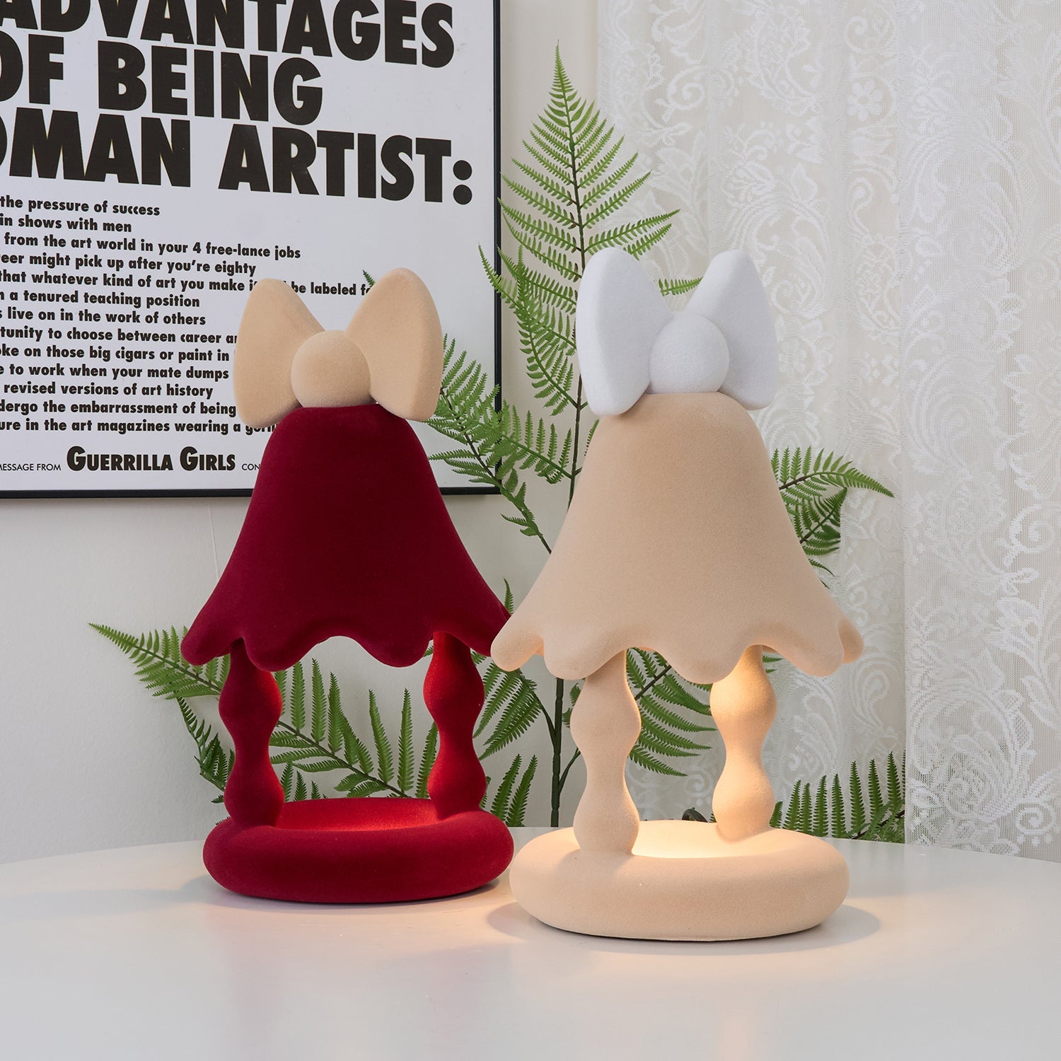 Festive Figurine Candle Warmer Lamp