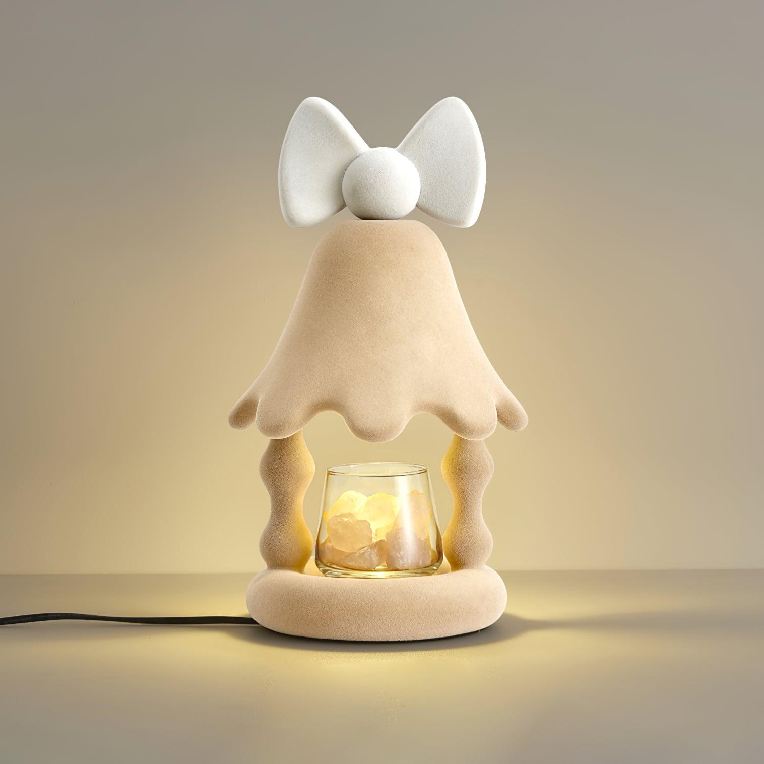 Festive Figurine Candle Warmer Lamp