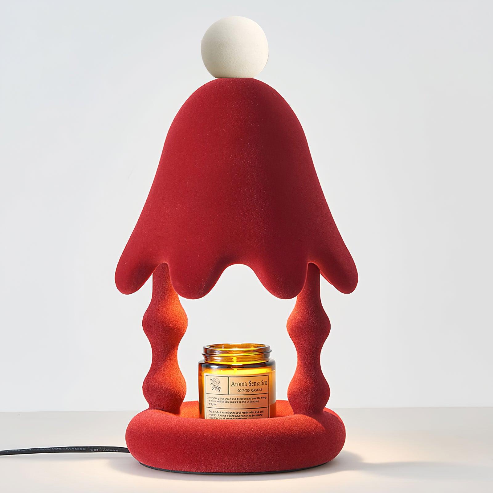Festive Figurine Candle Warmer Lamp