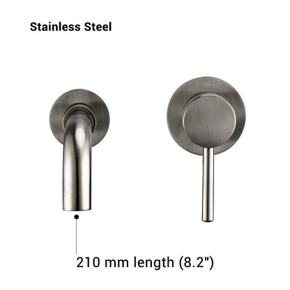 Katri - Wash Basin Bathroom Sink Faucets BO-HA Stainless Steel 210 mm