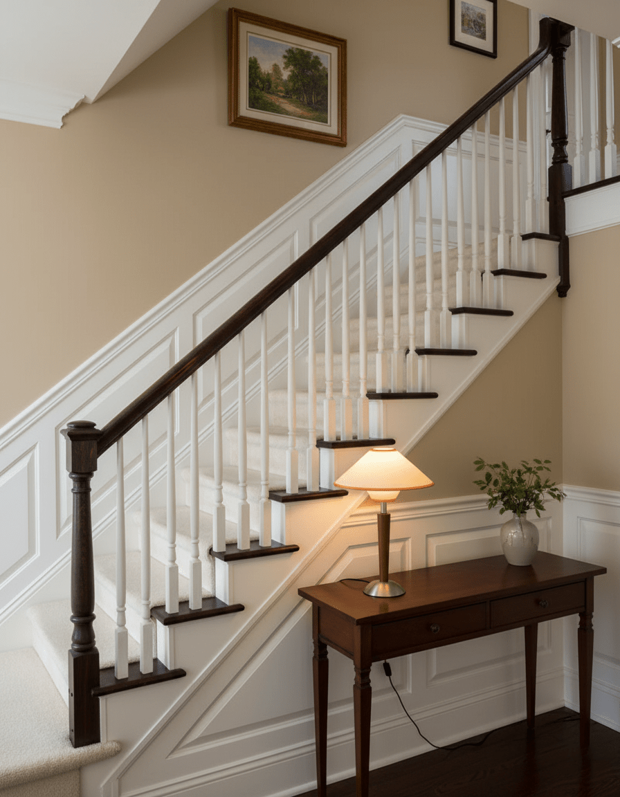 Wooden Stem Classic Table Lamp