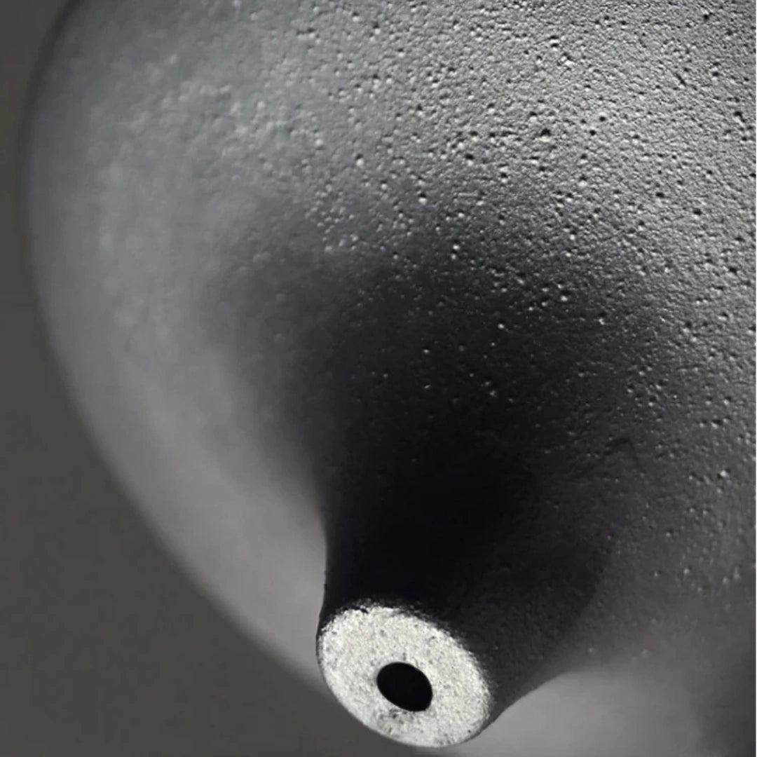 Terracotta Teardrop Planter with Saucer