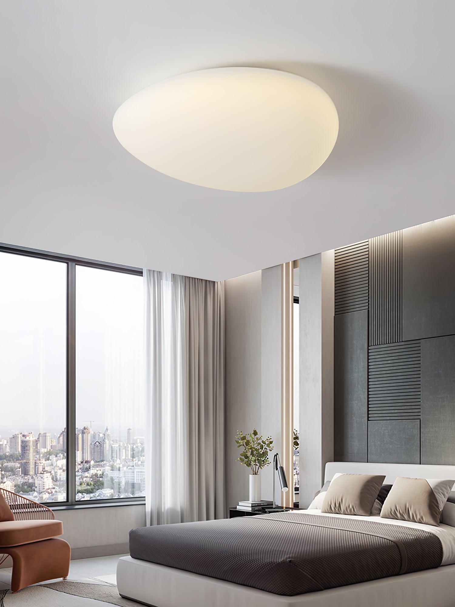LED Slim Flush Mount Ceiling Light