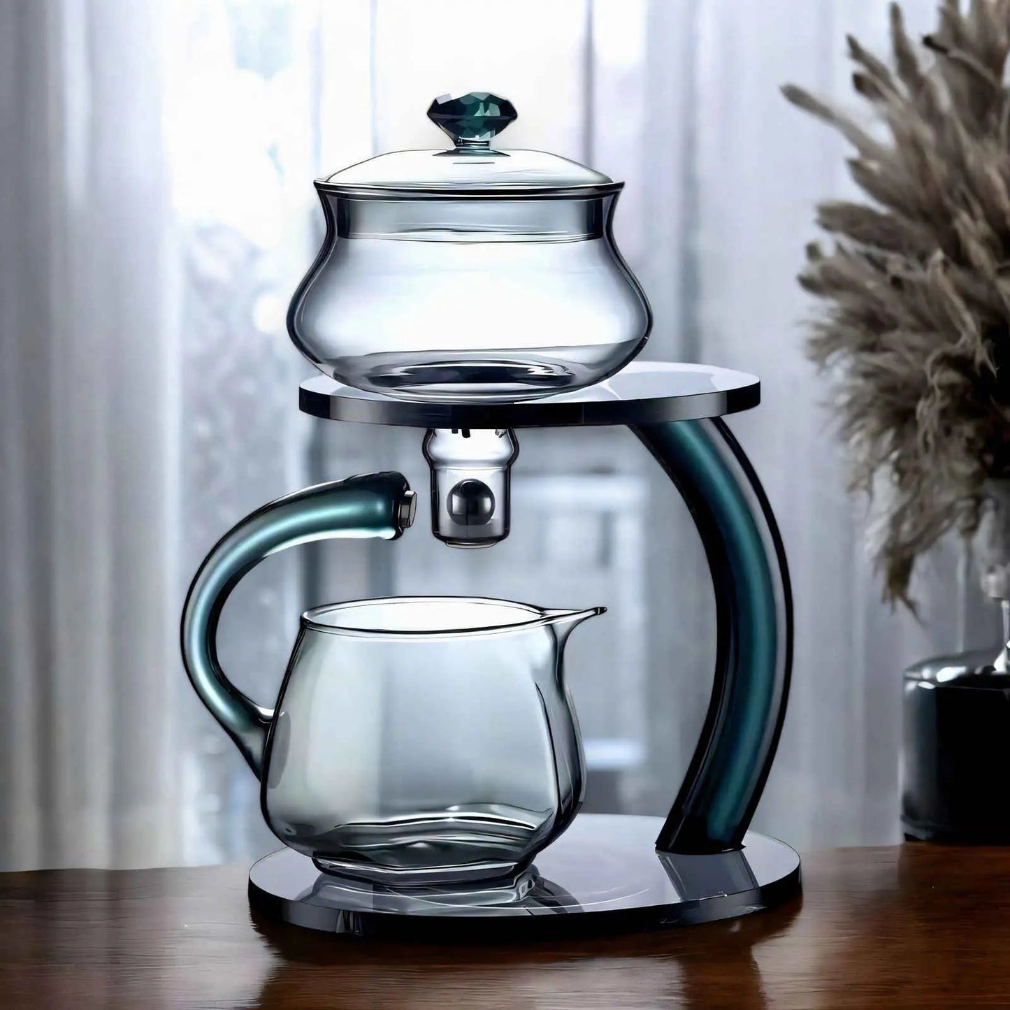 Magnetic Infuser Glass Teapot