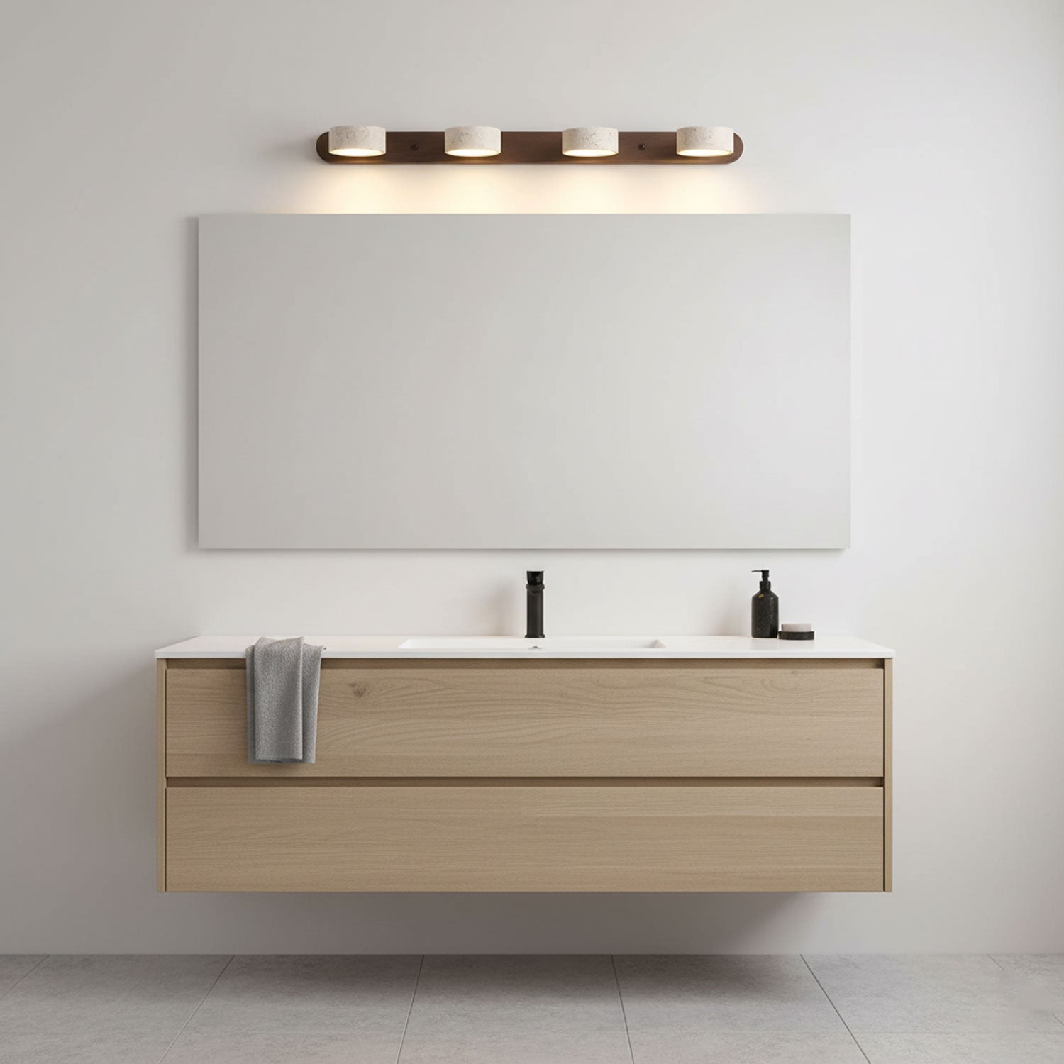 Travertine Dual Mount Wall Light