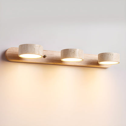 Travertine Dual Mount Wall Light