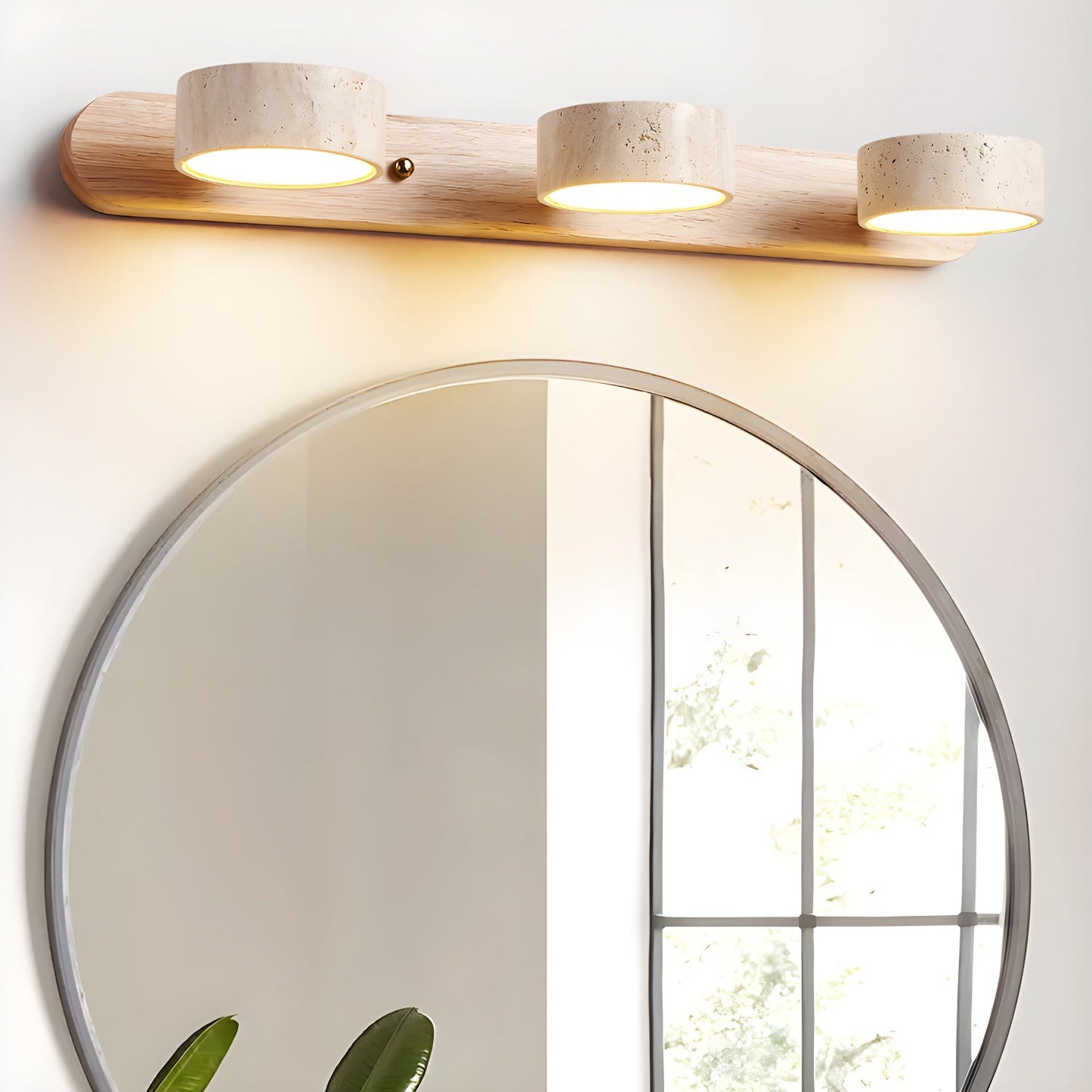 Travertine Dual Mount Wall Light