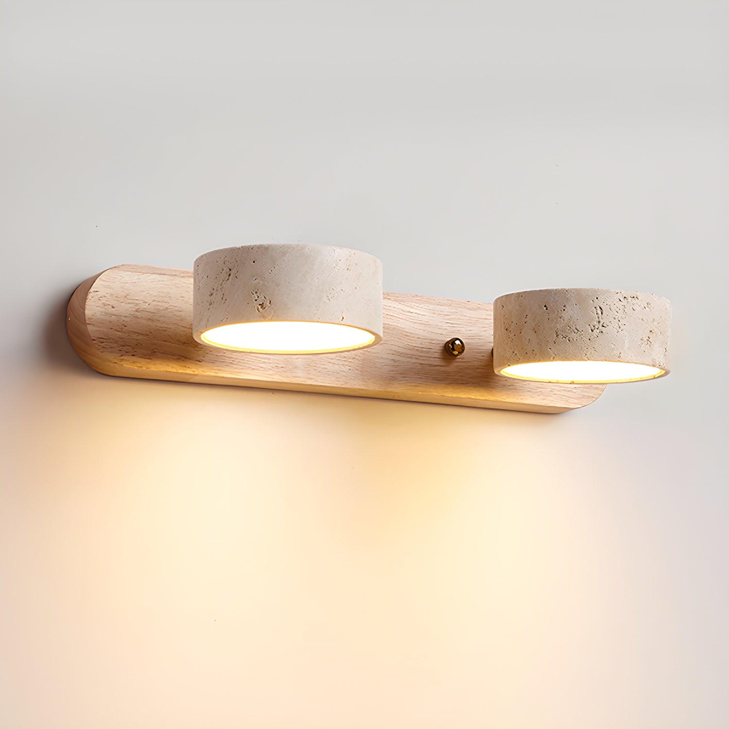 Travertine Dual Mount Wall Light