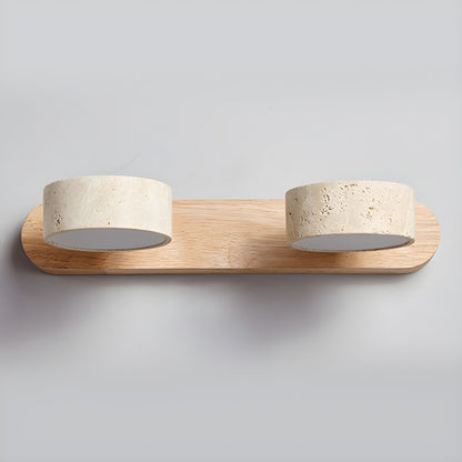 Travertine Dual Mount Wall Light
