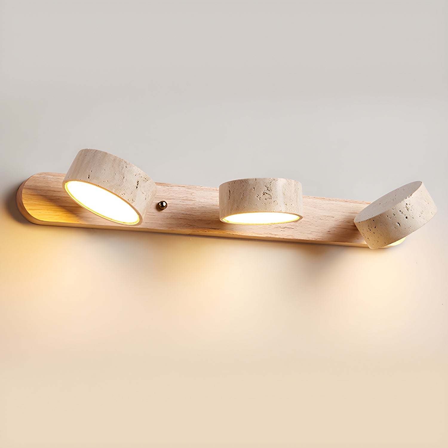 Travertine Dual Mount Wall Light