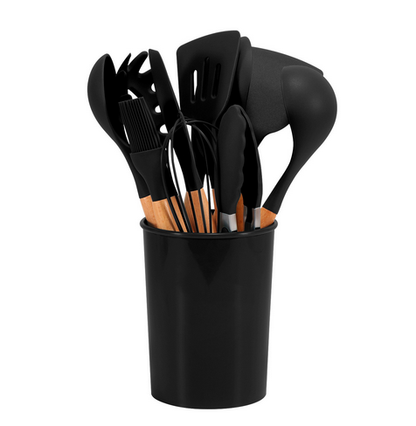Silicone Kitchen Utensils | Multi-Piece Cooking Set