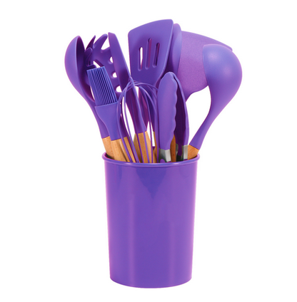 Silicone Kitchen Utensils | Multi-Piece Cooking Set