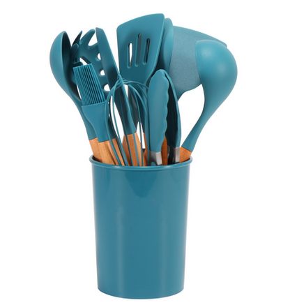 Silicone Kitchen Utensils | Multi-Piece Cooking Set